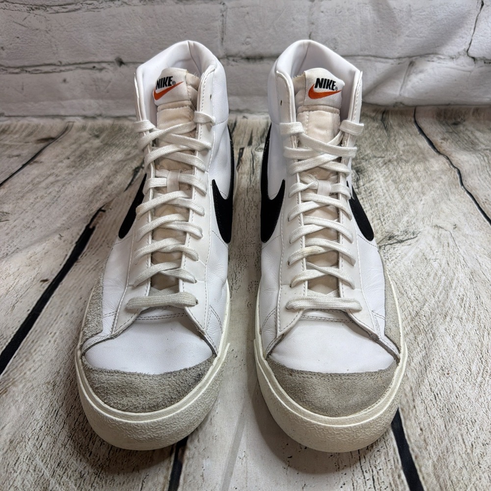 Nike Blazer Mid '77 Vintage (BQ6806-100) White/Black Men's Size 13